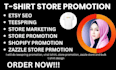 do teespring promotion viral tshirt, store promotion zazzle store tshirt design