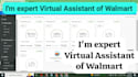 manage walmart store  in good profomus