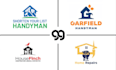 do handyman carpenter electrician plumber logo design
