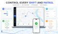 develop security guard management software and mobile app