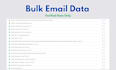 provide valid and verified bulk emails