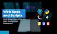 develop web application using python django, fa and reactjs
