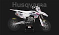make realistic 3d model mockup render of motocross dirt bike decal wrap