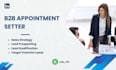 be your professional b2b appointment setter