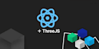 build a 3d website with threejs and react