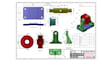 create 2d technical drawings and 3d printing models