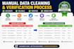 do bulk data enrichment using data entry and web research