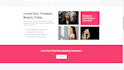 build your beauty salon website in 24 hours