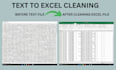 clean, organize and merge excel or CSV data