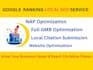 do local SEO gmb listing, optimization and gmb ranking