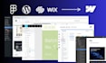 redesign or convert your wix, wordpress, squarespace site to webflow