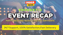 edit fast pace event recap highlight videos