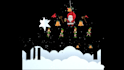 do create a christmas or new year video mapping