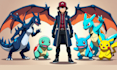 draw custom pokémon art, trainers, or fakemon in unique 2d style
