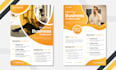 do professional flyer, banner, poster design for your business