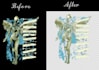 professionally extract designs from tshirts and image for print in 6 hours