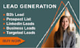 do b2b lead generation for targeted b2b leads, business leads, linkedin