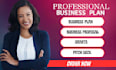 make ready investor business plan business proposal