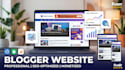 create a professional blogger website with adsterra monetization