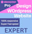 design responsive wordpress elementor website, using elementor, elementor pro
