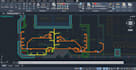 draw plumbing design on autocad 2d