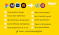 convert figma to wordpress, PSD to wordpress, or figma to elementor
