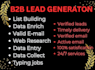 do b2b lead generation and data enrichment