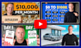 create high CTR iman gadzhi style youtube thumbnails