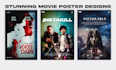 help you with stunning movie poster design for your film