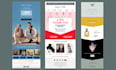 prepare mailchimp and mailwizz custom HTML email template newsletter