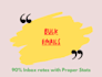 send mass emails or bulk email blast with good inbox rates
