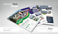 design real state business flyer