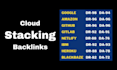 build dofollow cloud stacking and google entity stacking contextual backlinks