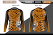 design creative rashguard with your logo and details