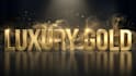 create a luxury gold particles logo animation and cinematic intro
