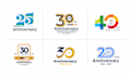 design a professional anniversary, event, and jubilee logo