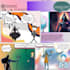 create creative graphic novel