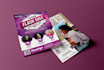 design a clean professional flyer