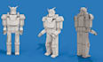provide you low poly and detailed character 3d modeling