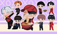 draw a chibi kpop idol for you