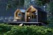 create cabin, tiny house design