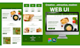 do modern website ui design , responsive web ux design , in figma