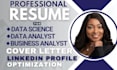 write ats data science resume data analyst business analyst resume cover letter