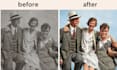 colorize black and white photo
