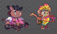 rig and animate 2d characters and props in spine 2d and moho
