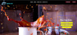 create responsive landing page using HTML, CSS, js