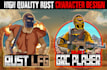 do rust server logo roleplay discord and fivem