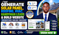 generate solar panel roofing installation hva handyman leads and build website