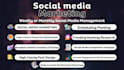 create impressive social media pages and monthly manage content creator