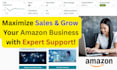 be amazon fba virtual assistant for store management, PPC, product research